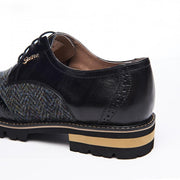 Women's Harris Tweed Brogues by Snow Paw - Black