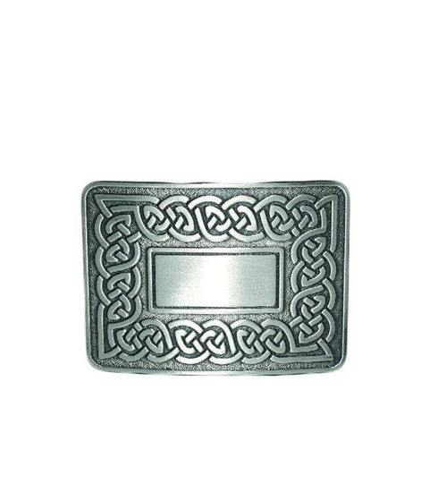 Celtic Link Belt Buckle - Antique Finish