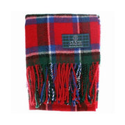 Clan Tartan Scarf - Sinclair Red Modern