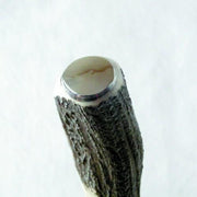 Steel Capped Horn Sgian Dubh