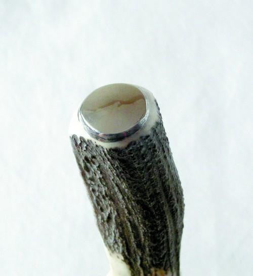 Steel Capped Horn Sgian Dubh