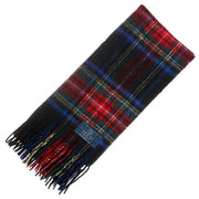 Clan Tartan Scarf - Stewart Black Modern