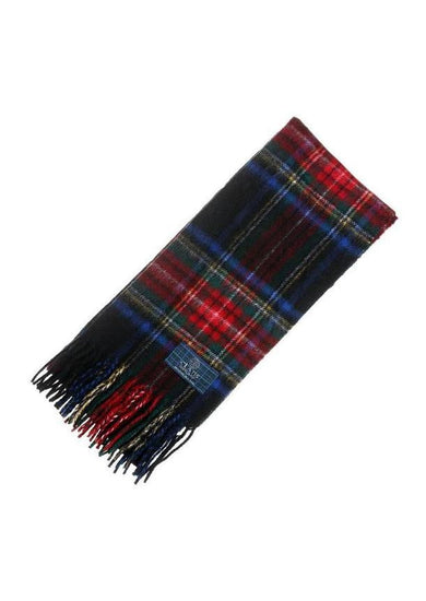 Clan Tartan Scarf - Stewart Black Modern