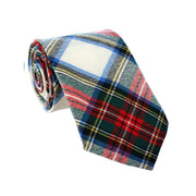 100% Wool Tartan Neck Tie - Stewart Dress Modern