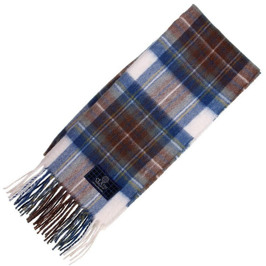 Clan Tartan Scarf - Stewart Muted Blue