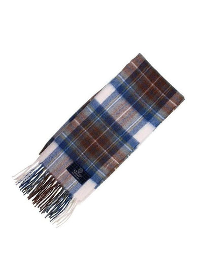 Clan Tartan Scarf - Stewart Muted Blue