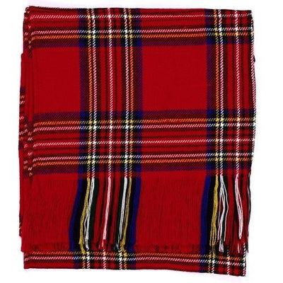 Women's Acrylic Wool Tartan Sash - Royal Stewart