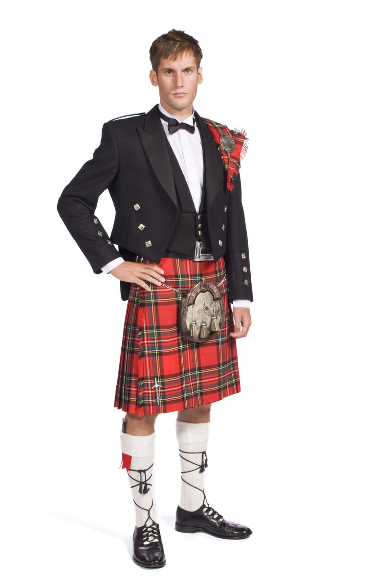 Fly Plaid Prince Charlie Hire Outfit