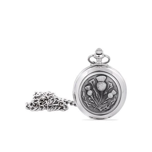 Mechanical Pocket Watch - Thistle Design