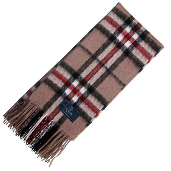 Clan Tartan Scarf - Thomson Camel