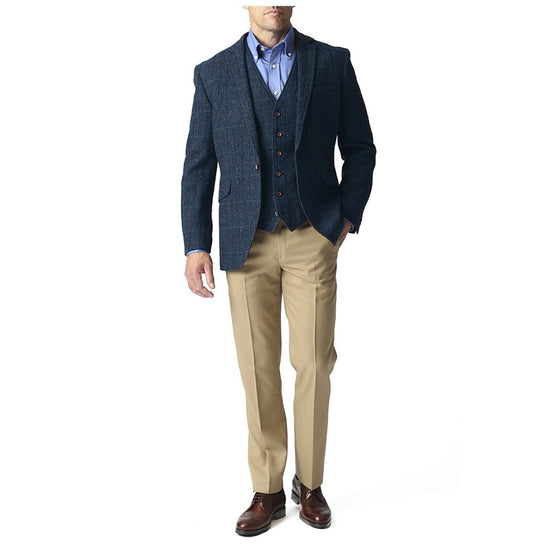 Mens Harris Tweed Tailored Fit Jacket - Tolsta - LIMITED SIZES