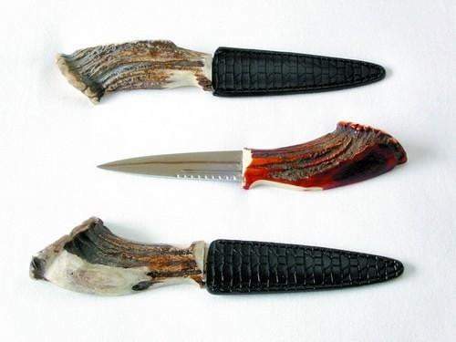 Half Crown Horn Sgian Dubh